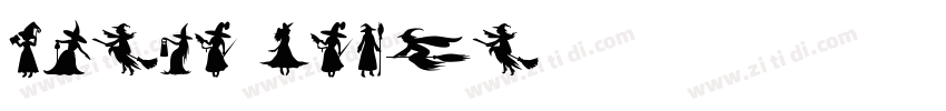 Witch Ghost字体转换